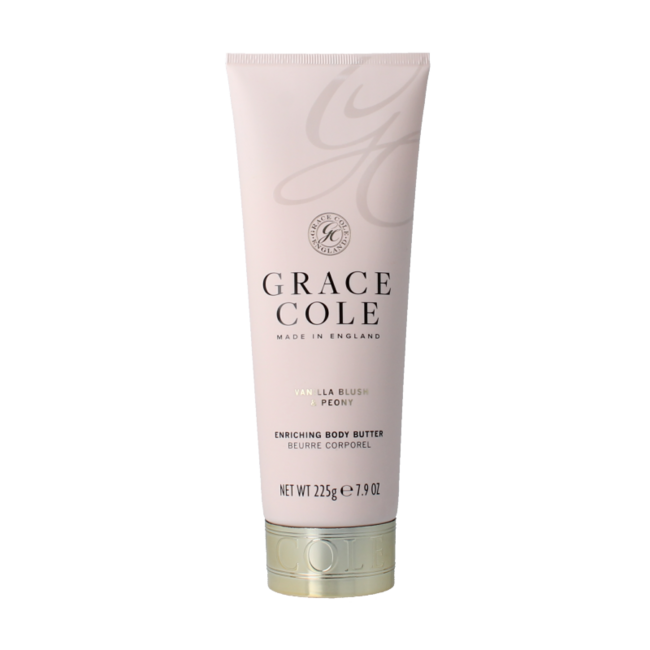 Grace Cole Beurre corporel Vanille & Pivoine 225 g