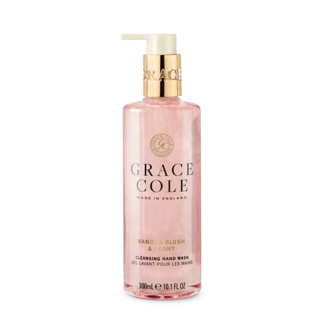 Grace Cole Savon mains Vanilla Blush & Peony 300 ml