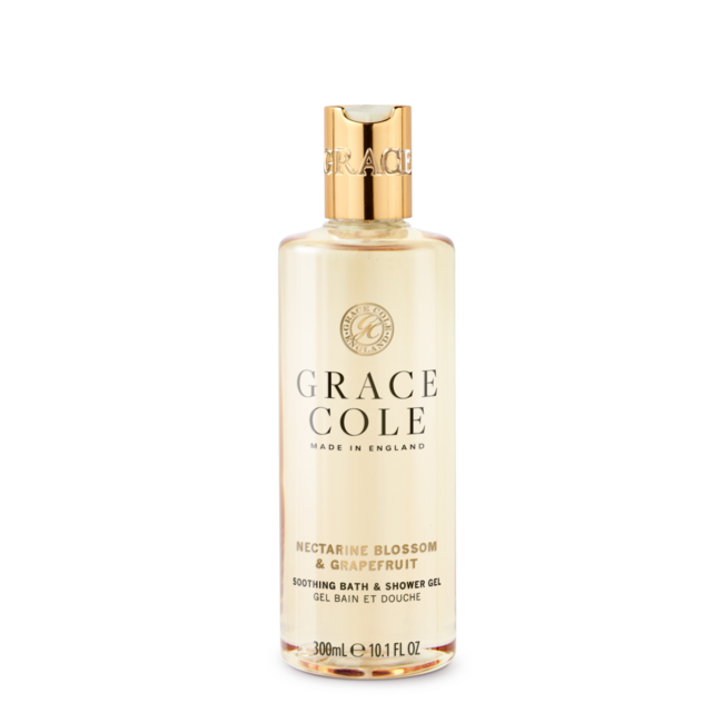 Grace Cole Gel doccia/bagno Nettarina e Pompelmo 300 Millilitri