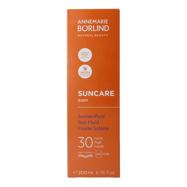Borlind Body suncare fluid SPF30 200 Milliliter