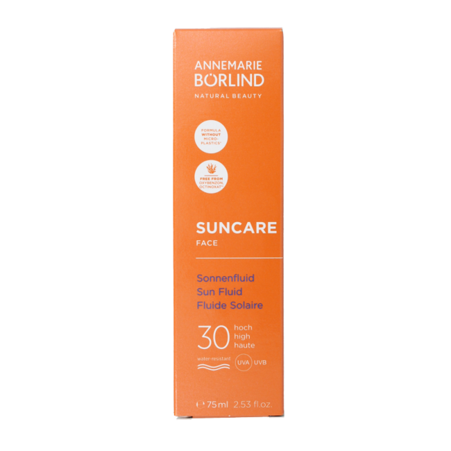 Fluido Solare Viso Borlind SPF30 Bio 75 Millilitri