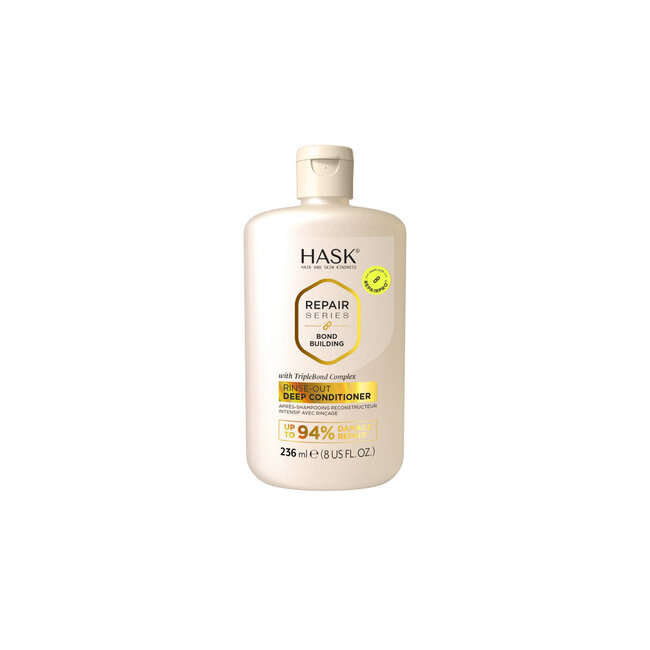 HASK Repair acondicionador profundo reparador de enlaces con aclarado 236 ml