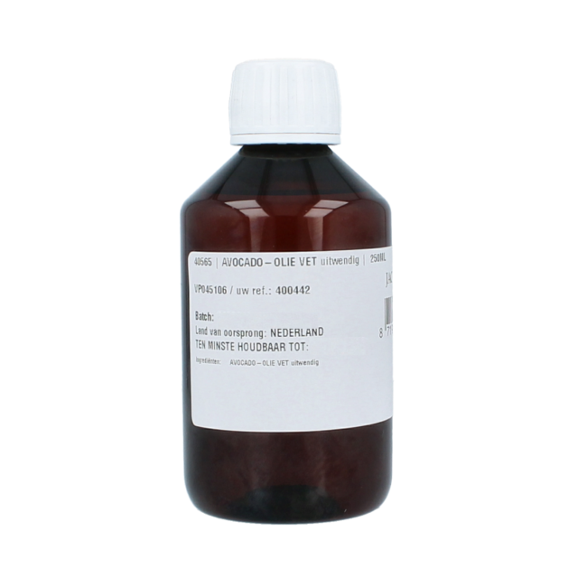 Jacob Hooy Huile d'avocat usage externe 250 ml