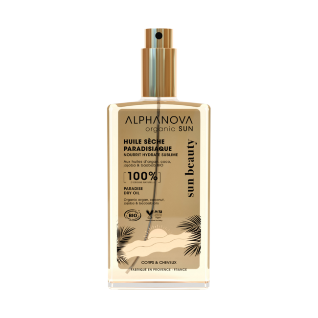 Alphanova Sun Aceite seco Sun Paradise bio 100 ml