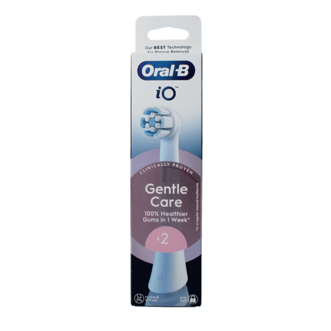 Cabezales de recambio Oral-B iO Gentle Care, 2 unidades