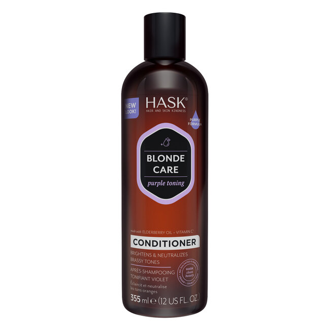 HASK Blonde Care Purple Toning Conditioner 355ml