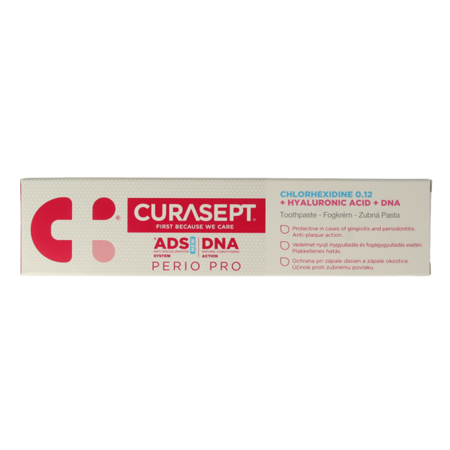 Curasept ADS DNA Perio Pro 712 CHX 0.12% + HA Toothpaste 75ml