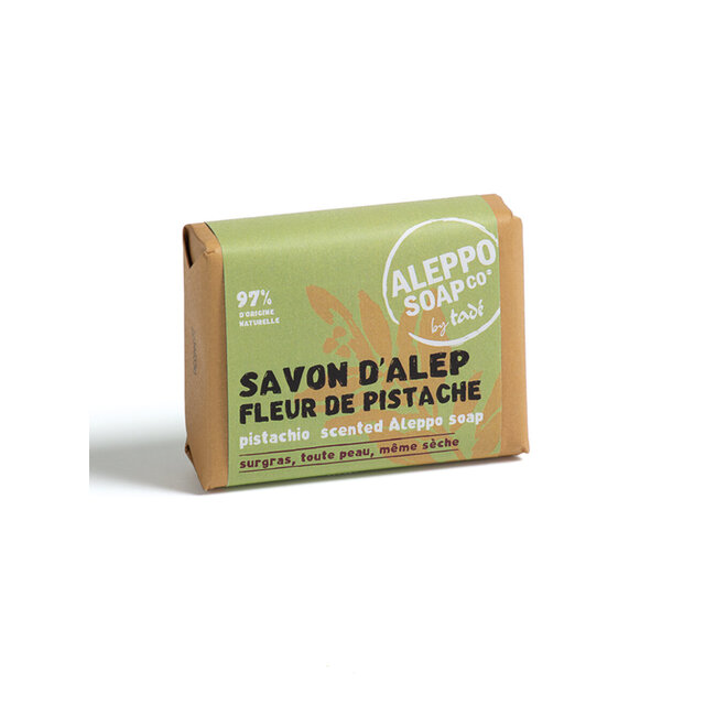 Aleppo Soap Co Savon d'Alep fiore di pistacchio 100 Grammi