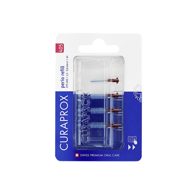 Curaprox CPS 405 perio brossettes de rechange 4x 1 set