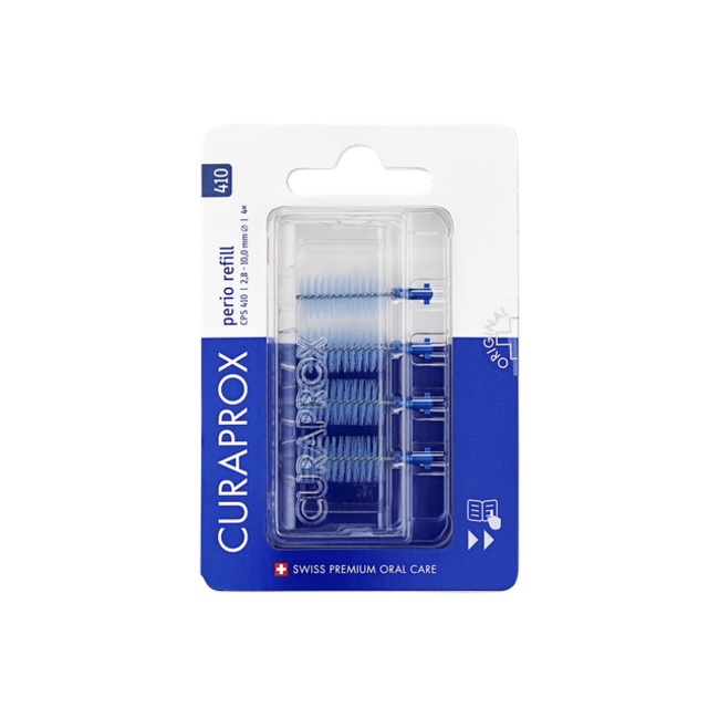 Curaprox CPS 410 Perio Nachfüll-Interdentalbürsten 4x 1 Set