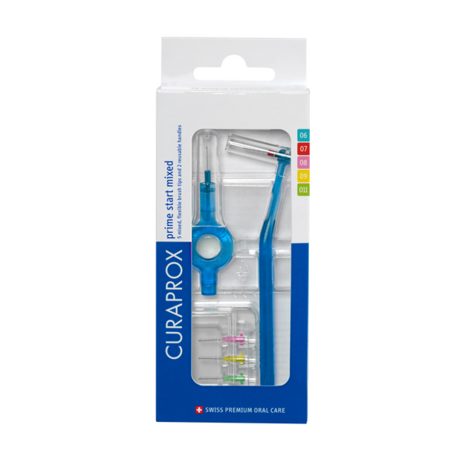 Curaprox CPS prime start set mixto de cepillos interdentales 1 set