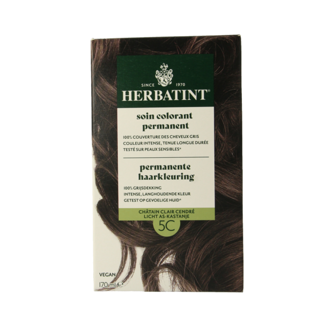 Herbatint 5C Castaño claro ceniza 170 ml