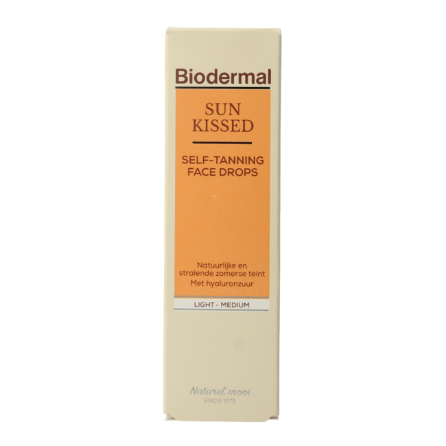 Gocce autoabbronzanti viso Biodermal Sunkissed 30 Millilitri
