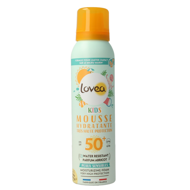 Lovea Mousse infantil SPF50+ protección muy alta 150 ml