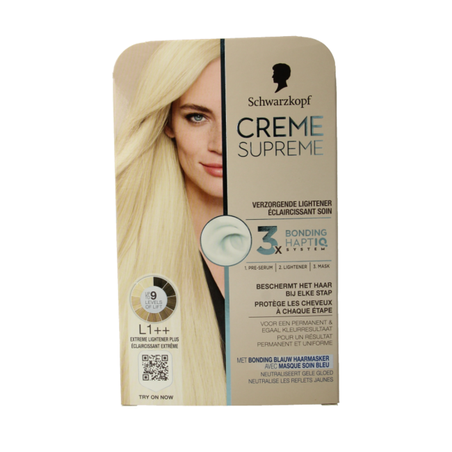 Schwarzkopf Creme Supreme L1++ Lightener 1 Piece