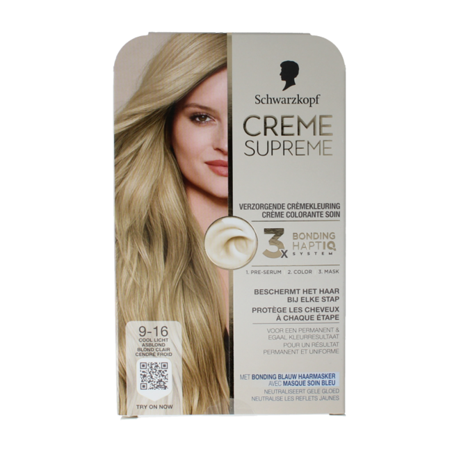 Schwarzkopf Creme supreme 9-16 Hellblond 1 Stück