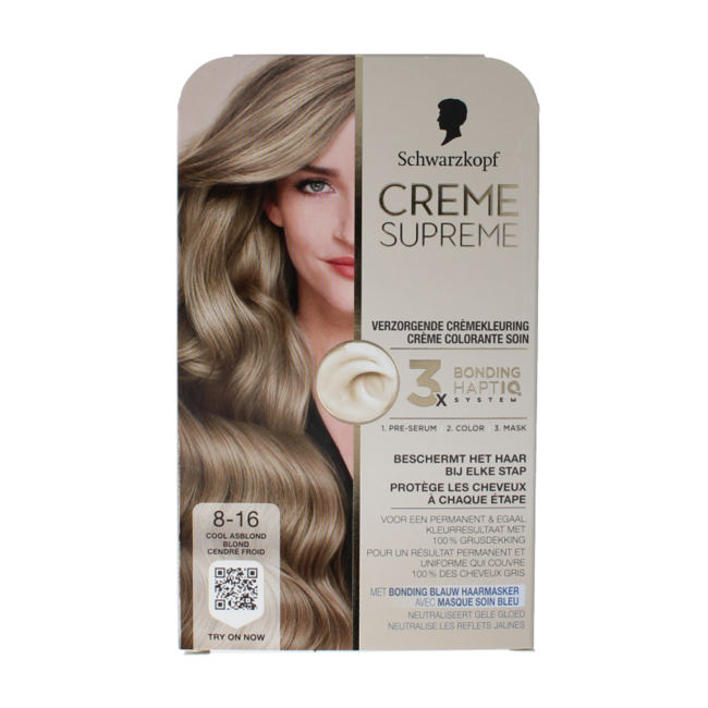 Schwarzkopf Creme supreme 8-16 blond 1 sztuka