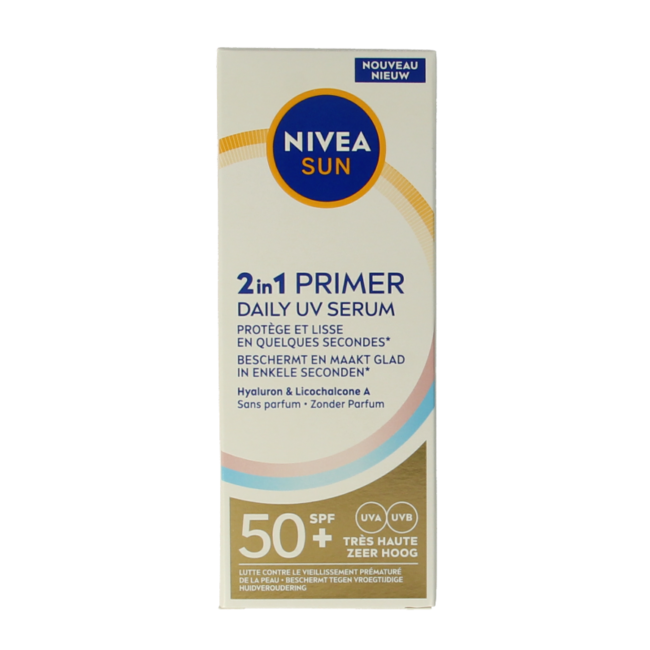 Nivea Sun UV Primer Serum do twarzy 30 mililitrów