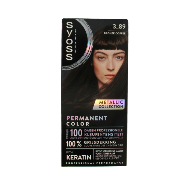 Syoss Metallics 3-89 Bronze Coffee 1 Set