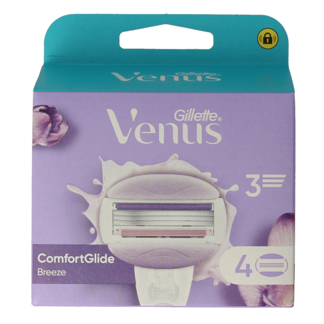 Ostrza wymienne Gillette Venus Comfortglide Breeze, 4 sztuki