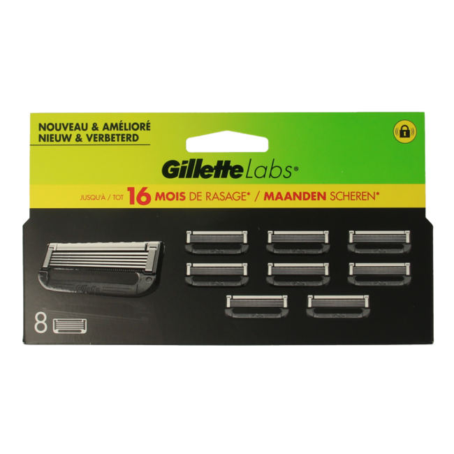 Ostrza Gillette Labs 6 sztuk