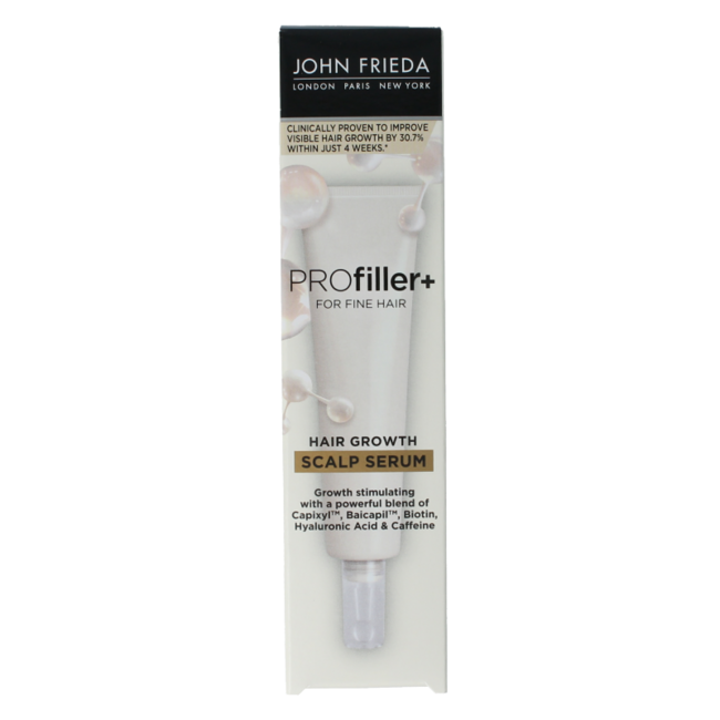 Sérum para el cuero cabelludo John Frieda Profiller+ densidad capilar 50 ml