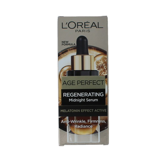 L'Oréal Paris Age Perfect Cell Renew Siero Notte Rigenerante 30 Millilitri