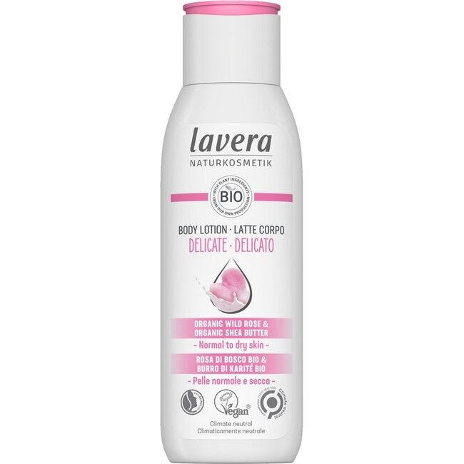 Lait corps délicat bio Lavera 200 ml