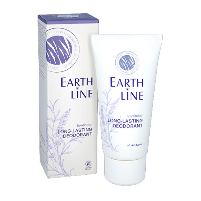 Earth Line Desodorante de larga duración lavanda 50 ml