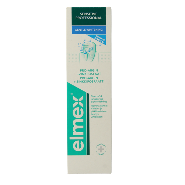 Elmex Zahnpasta Sensitive Gentle White Professional 75 Milliliter