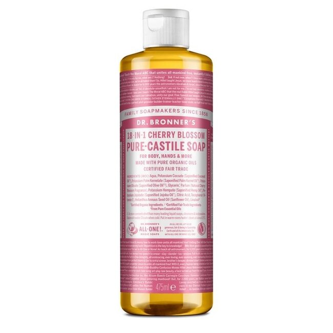 Dr Bronner's Cherry Blossom Liquid Soap 475ml