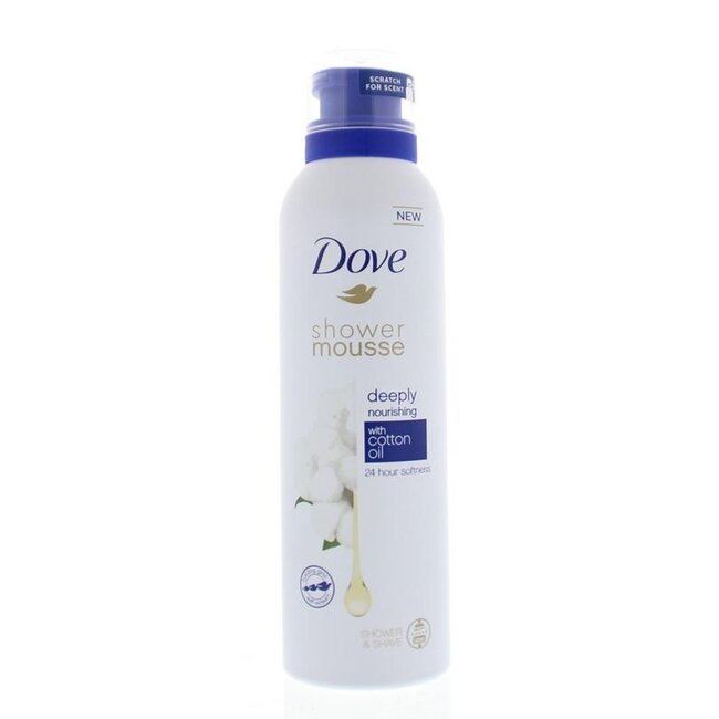Dove Shower Mousse Cotton Oil 200ml
