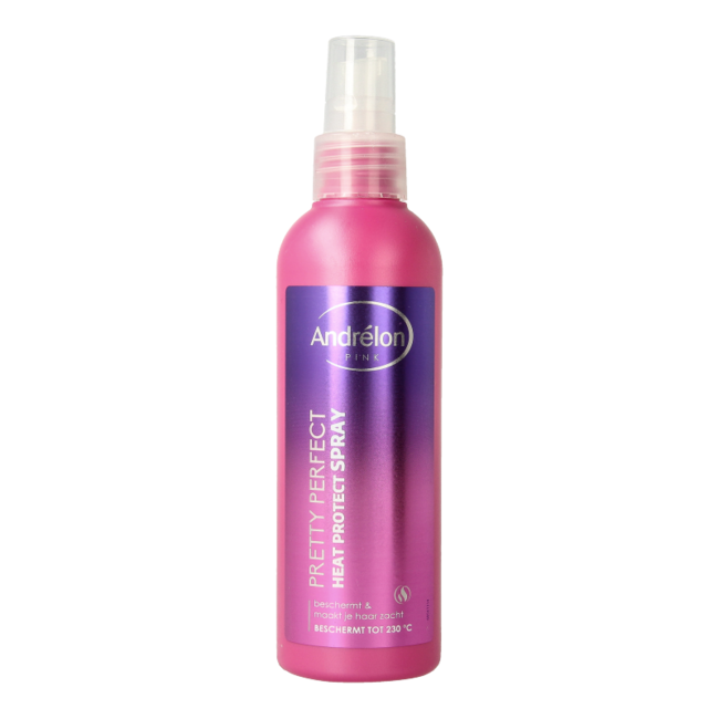 Spray do włosów różowy ochrona termiczna 200 mililitrów
