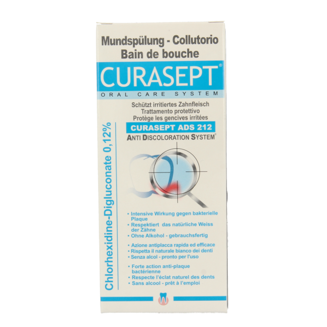 Colutorio Curasept ADS - Clorhexidina 0,12% 200 ml