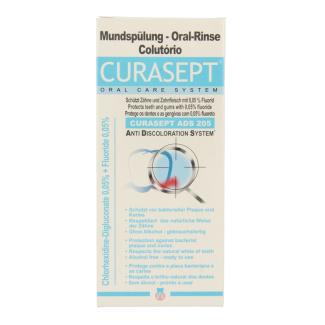 Curasept ADS Mundspülung - 0,05% Chlorhexidin 200 Milliliter