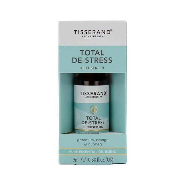 Olio per Diffusore Tisserand Total De-Stress 9 Millilitri
