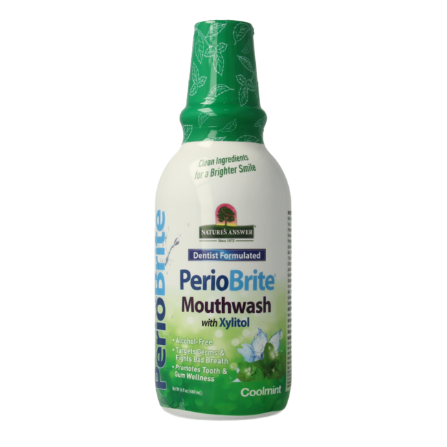 PerioBrite Mundwasser Cool Mint 480 Milliliter