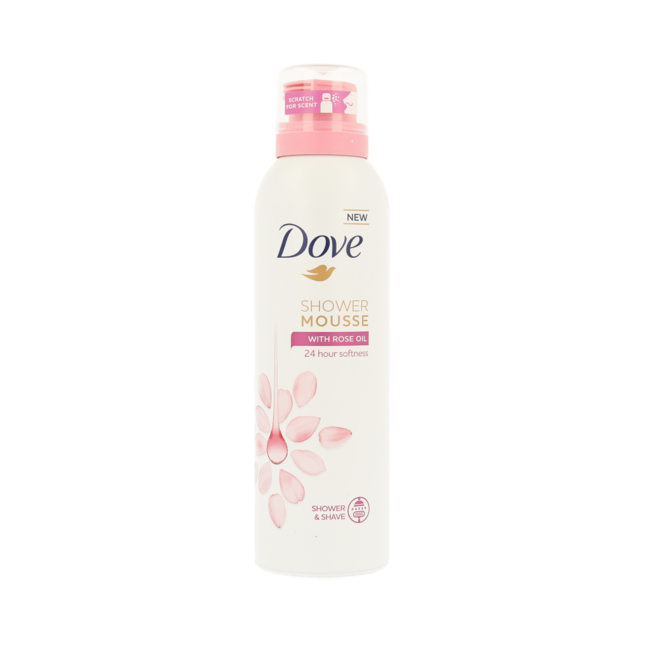 Dove Mousse Doccia Olio di Rosa 200 Millilitri