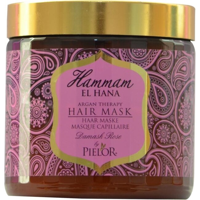 Maska do włosów Hammam El Hana Argan therapy Róża Damasceńska 500 mililitrów