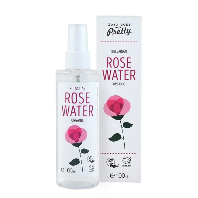 Woda różana organiczna Zoya Goes Pretty 100 mililitrów