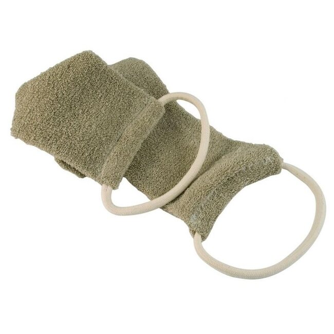 Fascia Scrub Naturae Donum in Lino, 1 Pezzo