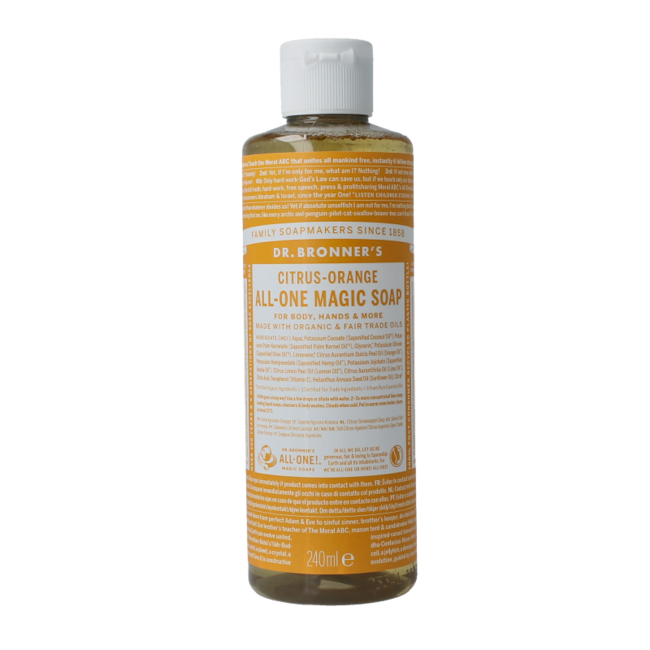 Dr. Bronner's Citrus Liquid Soap 240ml