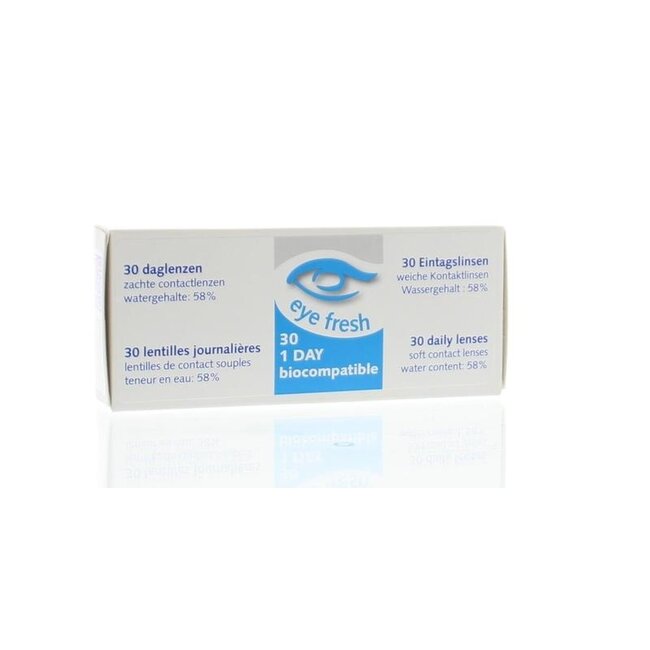 Lentillas Diarias Eyefresh -0,75 (30 unidades)