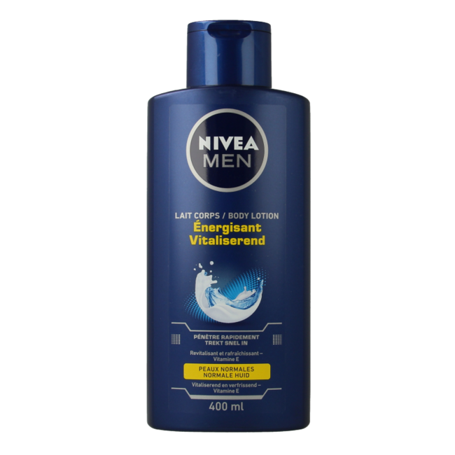 Nivea Men Loción Corporal Revitalizante / Hidratante 400 Mililitros