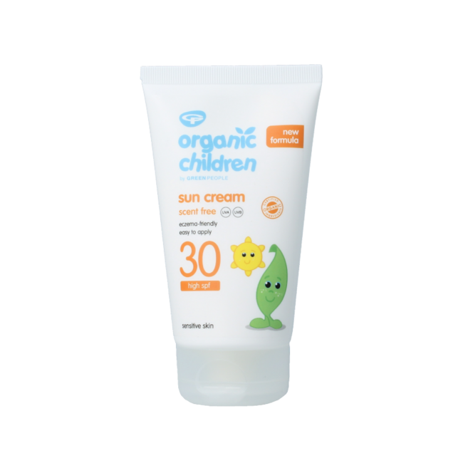 Green People Scent Free Children's Sun Cream SPF30 150ml