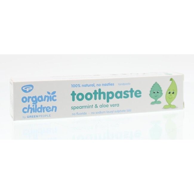 Pasta de dientes Green People de hierbabuena y aloe vera 50 ml