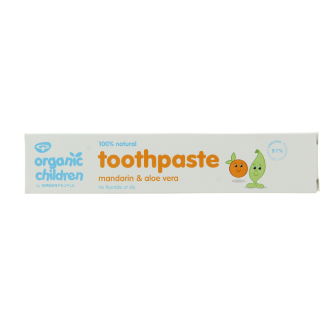 Pasta de dientes Green People mandarina 50 ml