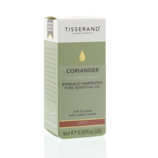 Tisserand Coriandolo, raccolto eticamente, 9 Millilitri