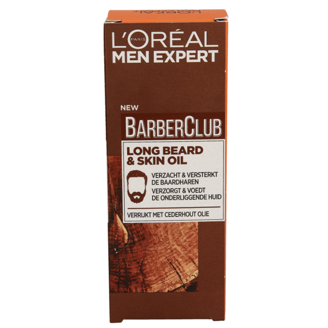 Men Expert Barber Club Huile Barbe Longue & Visage 30 ml