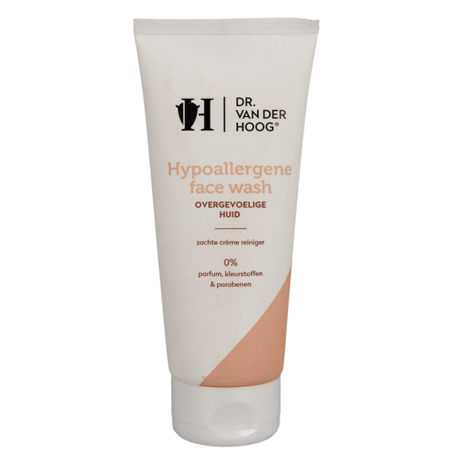 Dr. van der Hoog Nettoyant visage hypoallergénique tube 100 ml